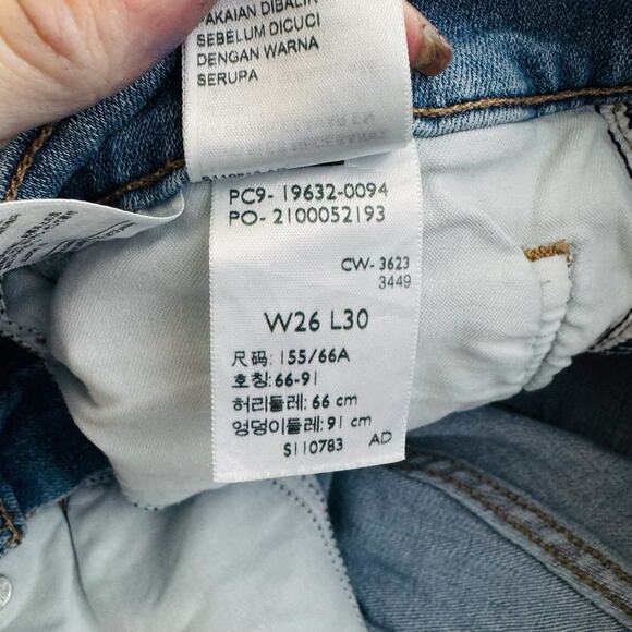 Levi’s 315 Shaping Bootcut Blue Jeans Women’s Size 26 - Picture 7 of 9